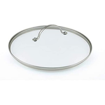  Glasdeckel 26 cm mit Edelstahlgriff