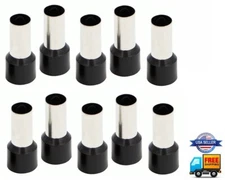 10pcs 1/0 Gauge Wire Ferrule Amplifier Oversized 0 AWG Wire Amp Ferrules Pwr Gnd
