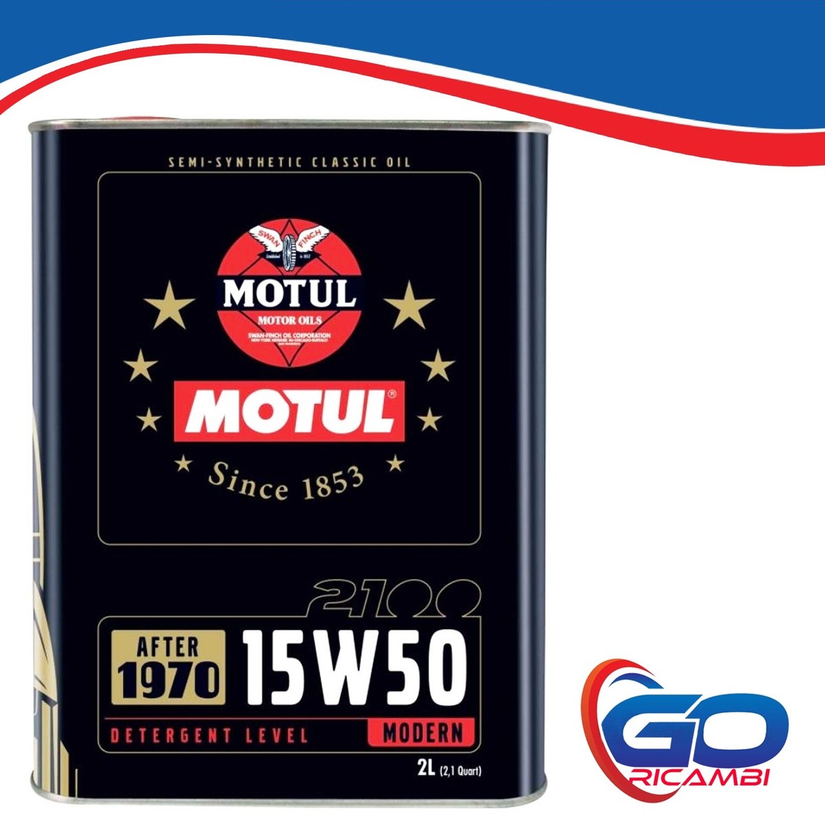 2 Lt OLIO SEMI SINTETICO MOTUL CLASSIC 15W50 - AUTO D - Foto 7