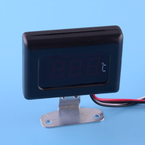 12V LCD Digital LED Car Water Temperature Meter Temp Gauge With Sensor Kit - Picture 1 of 3