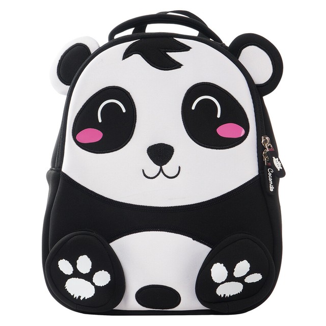 Panda Pattern Kindergarten Kids Backpack Toddlers Girls Cartoon School