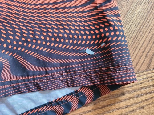 Puma Surf Board Swimming Shorts Trunks Boy's Size XL (18-20) Black/Orange - Picture 5 of 6