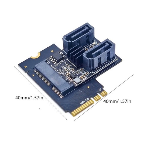 KEY A + E WIFI M.2 To Hard Disk Adapter Card Support 2 Port 3.0 Card - Afbeelding 8 van 8