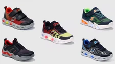 New S Sport By Skechers Boys' Light-Up Performance Sneakers Pick Size & Color