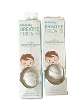 2 Pack FridaBaby Breathe Frida Soothing Vapor Bath Bombs Eucalyptus