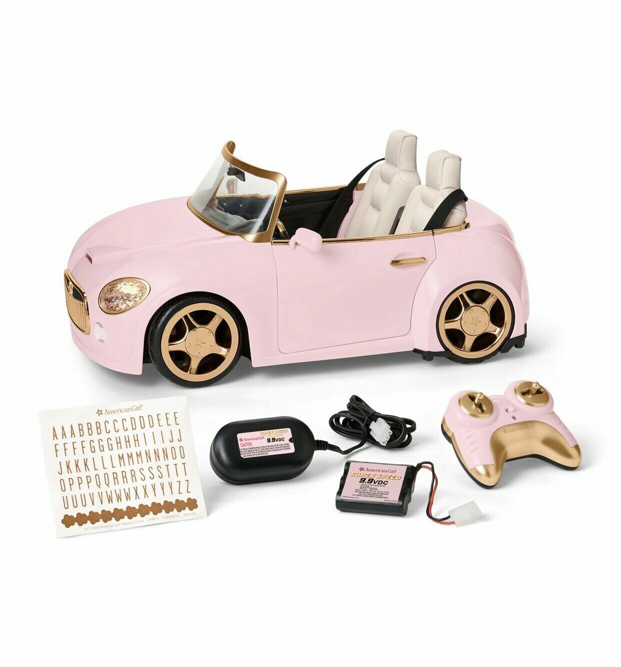 American Girl RC Sports Car Pink REMOTE CONTROL NEW READY TO SHIP