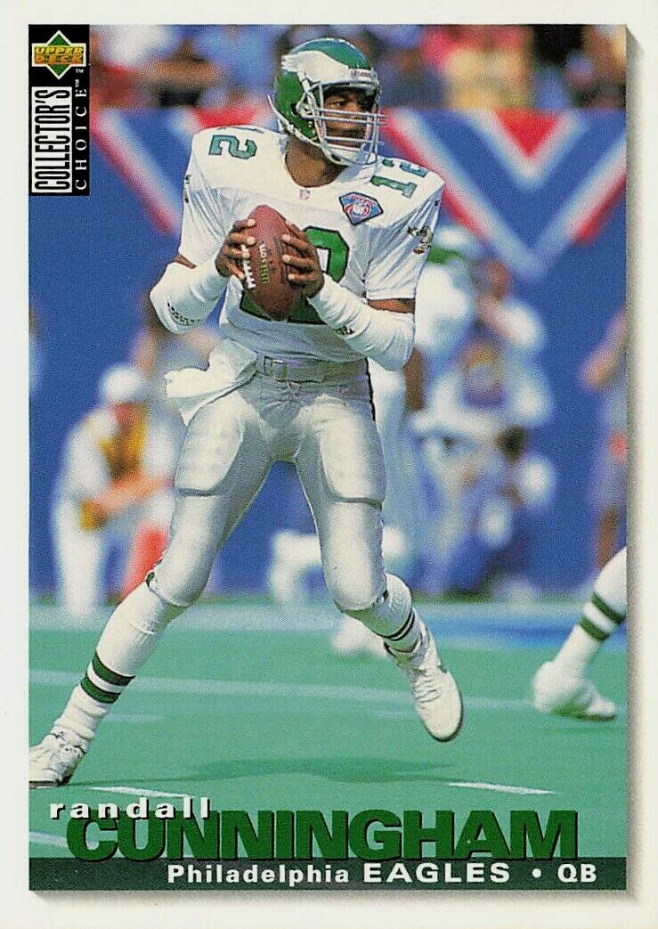 1995 Collectors Choice Football Card #124 Randall Cunningham | eBay