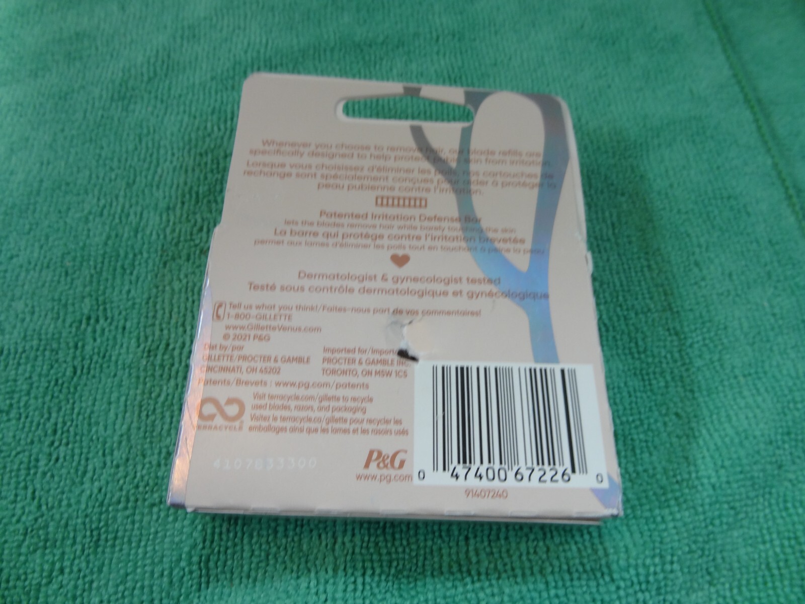 NEW Gillette Venus for Bikini Pubic Hair and Skin Women Razors 4 cartridges