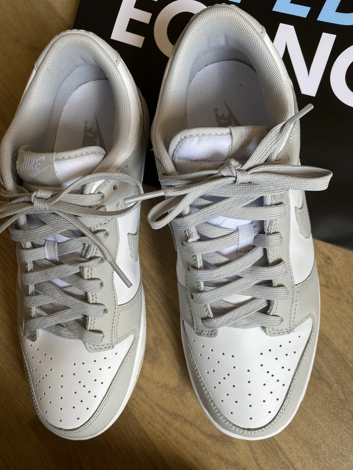 Size 9.5 - Nike Dunk Low Grey Fog, photo 3 of 5