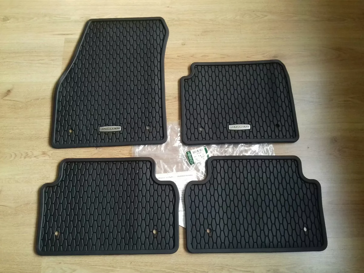 MANUAL GEARBOX ONLY GENUINE JAGUAR E PACE RUBBER MATS SET HEAVY DUTY J9C6804 NEW