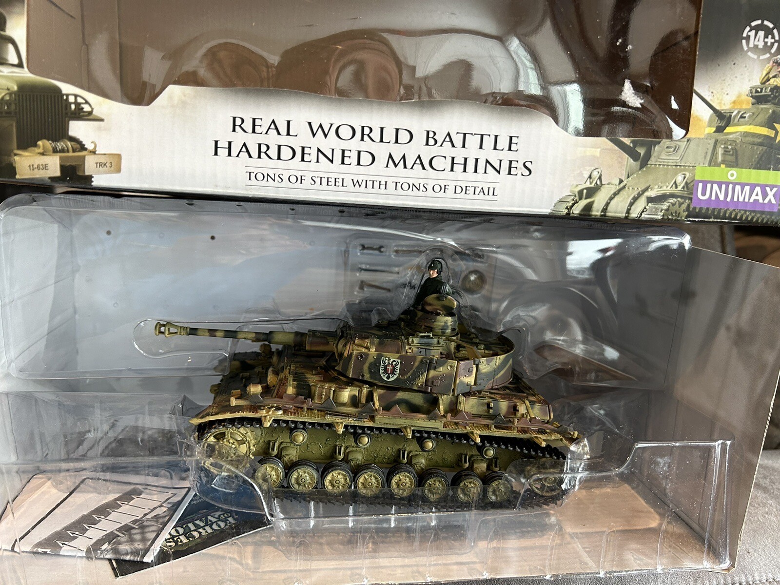 ES 91 UNIMAX Forces of Valor GERMAN PANZER IV AUSF.F KURSK 1943