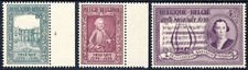 BELGIUM 1956 SC B586-B588 VF MH Set Mozart Semi-Postal cv $13.25  *Bay Stamps*
