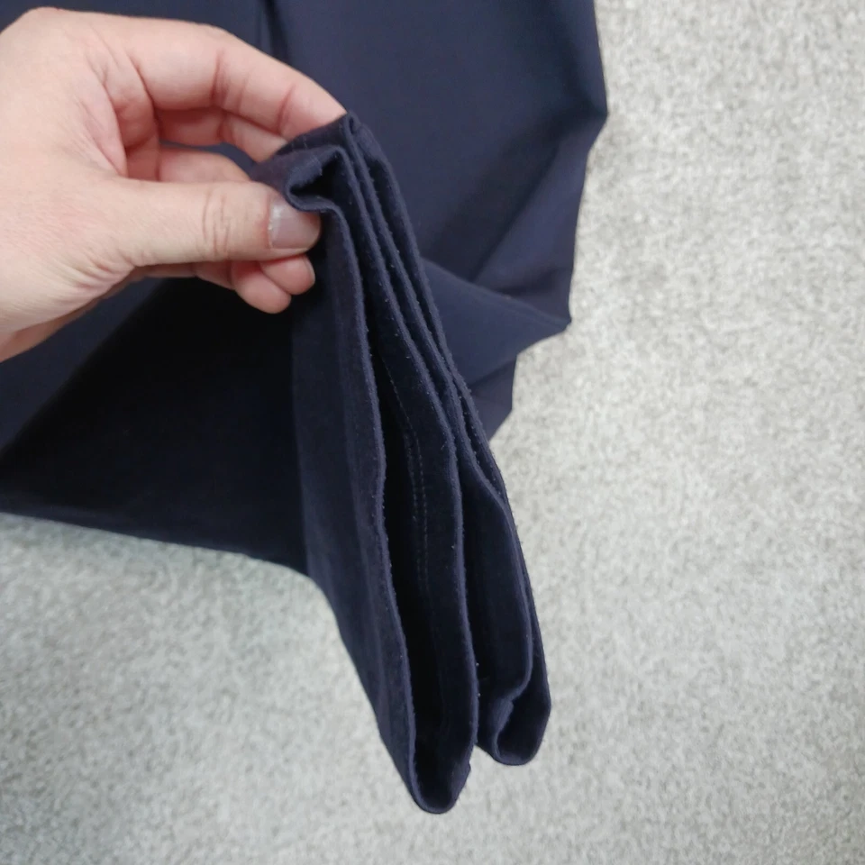 Studio Works Pants Womens Size 12 Navy Blue Knitted High Waisted Stretch Dress - Image 3 of 4