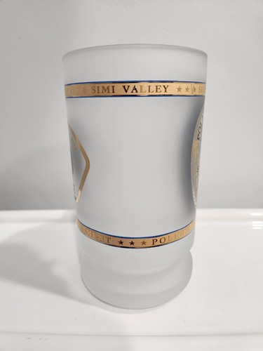 CALIFORNIA SIMI VALLEY POLICE DEPARTMENT POLICE OFFICER FROSTED MUG - 第 9/13 張圖片