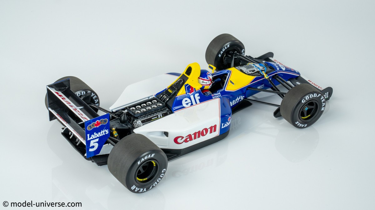 美品◆MINICHAMPS Williams Renault FW14B Minichamps 1:18 Williams Renault FW14B #5 Nigel Mansell F1