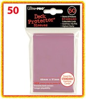 50 Ultra Pro Deck Protector Standard Size Card Sleeves Pink Game Pack Magic 50 Ultra Pro Deck Protector Standard Size Card Sleeves Pink Game Pack Magic