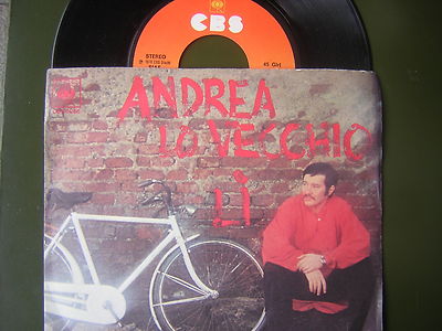 45 GIRI ANDREA LO VECCHIO LI' / BRUTTO MUSO BRANDNEU 1978