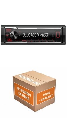 Autoradio Kenwood KMM-BT209 für Mitsubishi Carisma DA1A Bluetooth USB Telefonier