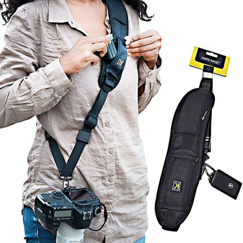 Quick Sling Camera Single Shoulder Belt Strap SLR DSLR Cameras Shoulder Belt