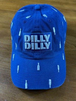 New Dilly Dilly Bud Light Adjustable '47 Brand Hat Blue (Rare Sample)