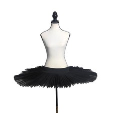 Professional Ballet Tutu Skirs for Adult Child Pancake Belly Dance White Platter
