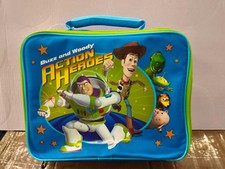 Zak Disney Toy Story Woody Buzz Lightyear Kid Insulated Zipped Lunch Bag NWT