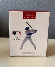 2025 Freddie Freeman L. A. Dodgers Baseball Ornament Hallmark Keepsake. New