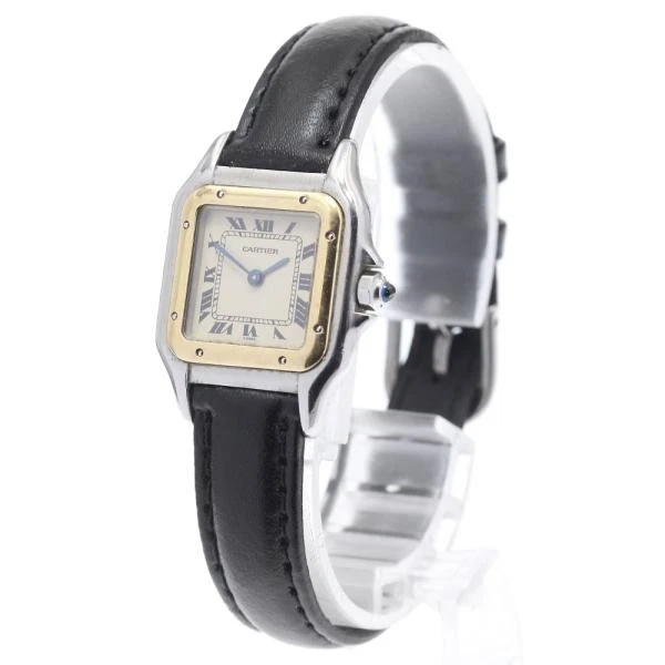 Cartier — Cartier Panther SM 22mm SS Beige Dial Quartz Watch #C7057
