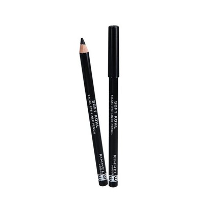 RIMMEL SOFT KOHL KAJAL Klassischer Augenstift 061 Jet Black 1,2 g