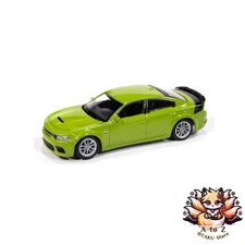 NEW autoworld 1/64 Dodge Charger Swinger R/T Scar Pack 2023 Green Charger