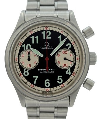 Men's 38mm Omega Dynamic Chronograph Targa Florio Limited Edition Watch 5241.51!
