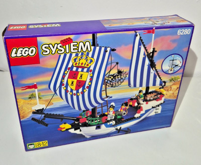 LEGO Piraten 6280 Imperial Flagship Armada OVP + BA + Poster /  Komplett!