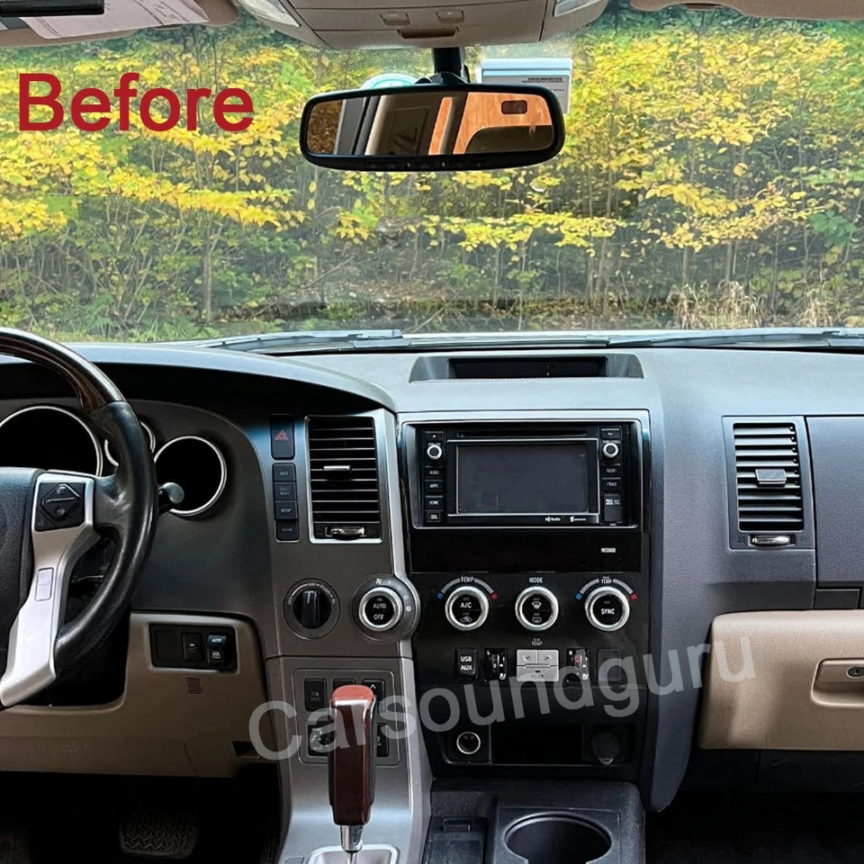 9.7" FOR TOYOTA SEQUOIA 2008-2022 APPLE CARPLAY ANDROID AUTO Car STEREO RADIO Foto 4 de 4