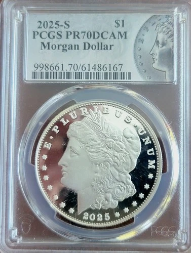 2025-S Morgan Dollar (2021-Present) Proof — photo from the most recent tracked eBay sale