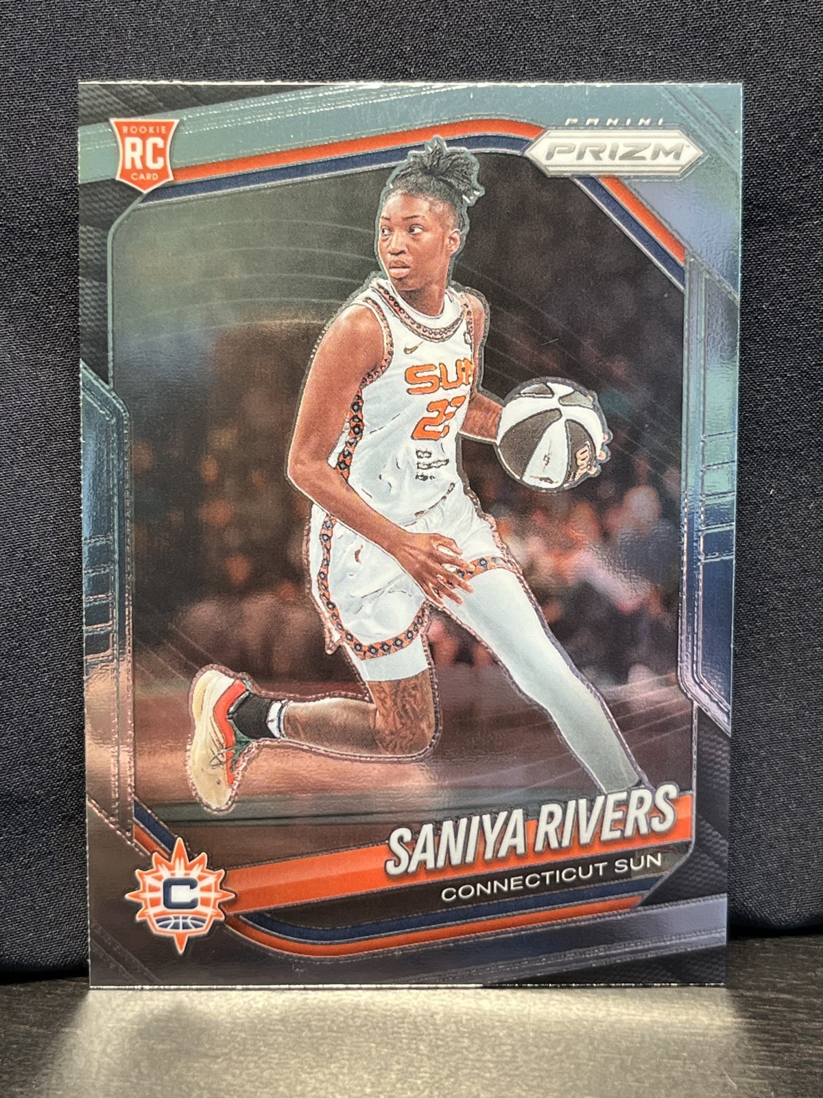 Saniya Rivers ROOKIE 2025 Panini Prizm WNBA - #131 (RC) Sun