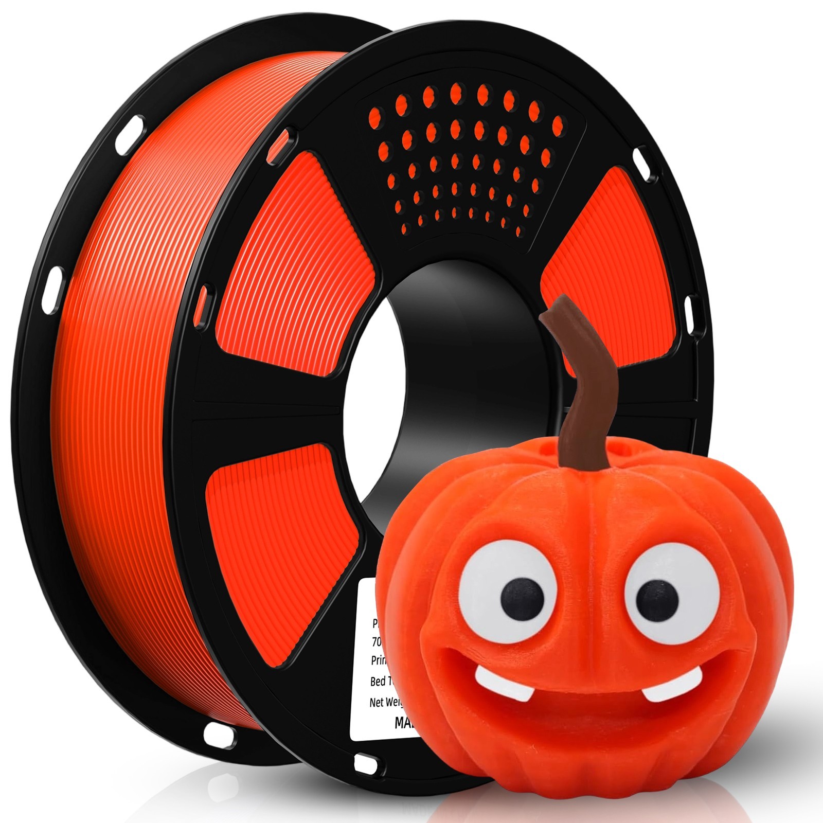 Geeetech PETG 3D Drucker Filament 1.75mm 1kg Orange Hochwertig langlebig PETG DE