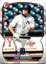 2023 Bowman Draft #BD-144 Max Anderson