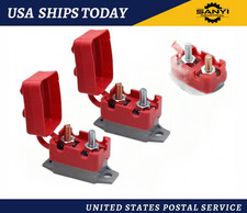 2PCS 30A Circuit Breaker 12V/24V Heavy Duty for Automotive RV Marine Use