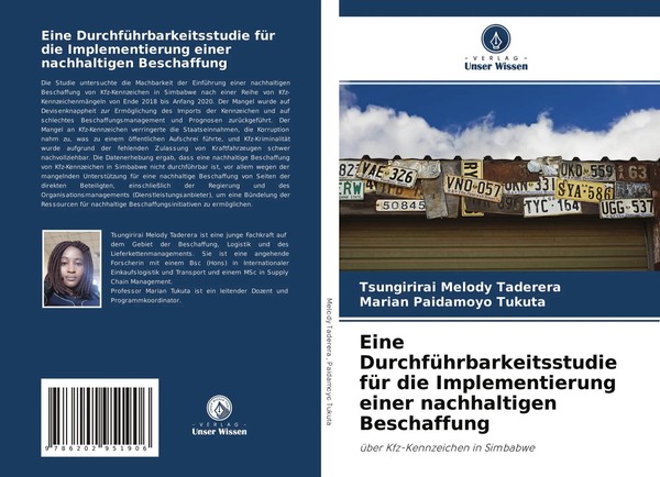 Tsungirirai Melody Taderera (U. A.) | Eine DurchfüHrbarkeitsstudie FüR Die...-image