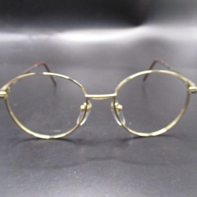 EXPLORE 2206 Gold Tone Oval Eyeglass Frames 49-16-130 COL 90 Made in Korea