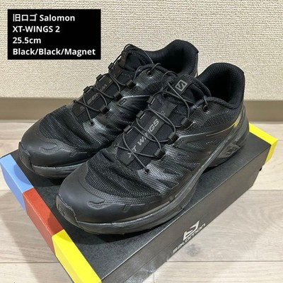Salomon XT-WINGS 2 schwarz/schwarz Magnet Herren Trailrunning Turnschuhe US7,5