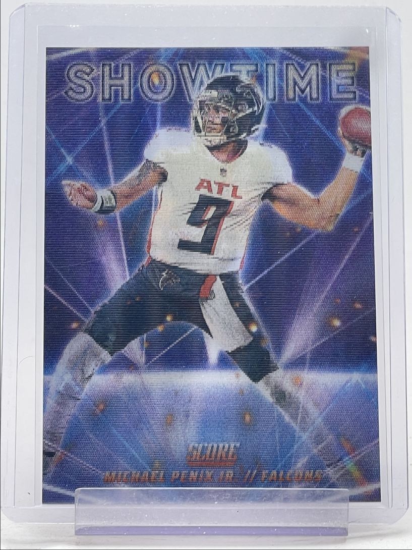 MICHAEL PENIX JR. 2025 SCORE SHOWTIME FOOTBALL 3-D SSP FALCONS Q4860