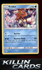 Keldeo 26/73 Pokemon Holo Rare Shining Legends Card NM
