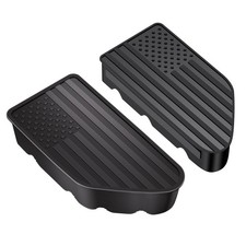 Bed Rail Stake Pocket Covers for GMC Chevy Silverado/GMC Sierra 1500 Black