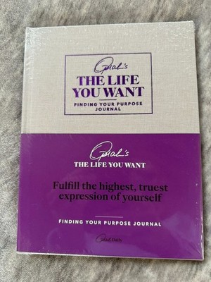 Oprah's The Life You Want, Finding Your Purpose Journal NEW/Sealed