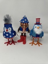 Target Featherly Friends 4th of July Patriotic Birds Sparky,Sam Duo,Firecracker
