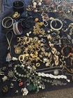 Lot 3 Of Vintage Costume Jewelry, Necklaces, Earrings, Pins, Rhinestones. .925