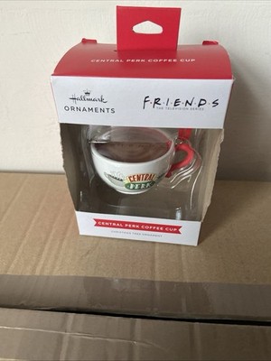 FRIENDS Kaffeetasse Christbaumschmuck Punze Holiday Central Perk TV Show