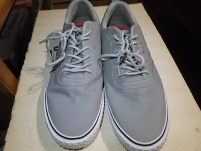 Levis Men's  Lance Lo CZ  Sneakers Low Top Lace Up Gray Size 13