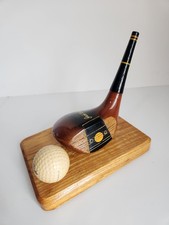 Jack Nicklaus Golf Club Desk Plaque Card Holder Father  s Day Gift Retirement Dad